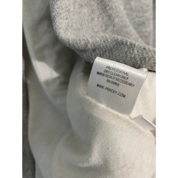 Pencey Standard knit blazer jacket women’s size S gray cotton blend comfy career - Picture 5 of 5